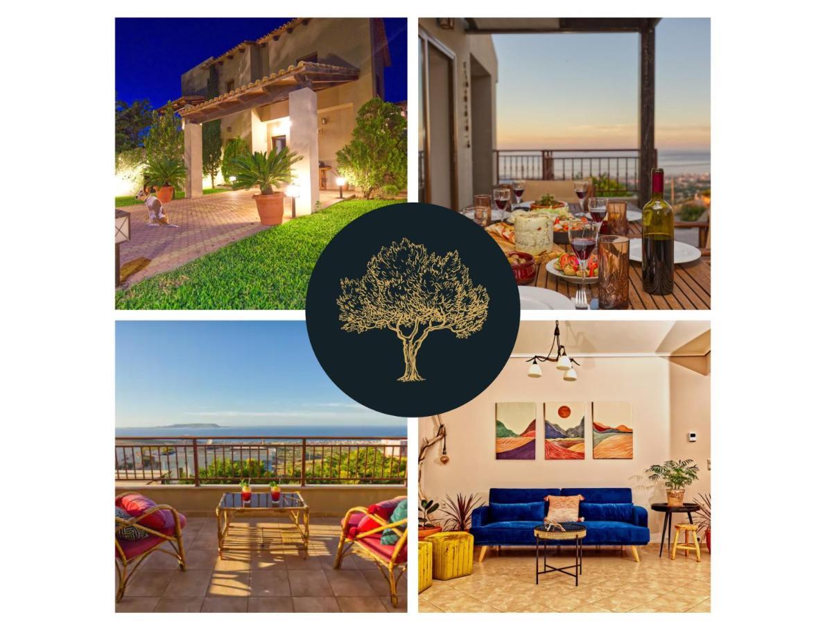 Ulivo Sea View House Villa Kokkini Hani Dış mekan fotoğraf